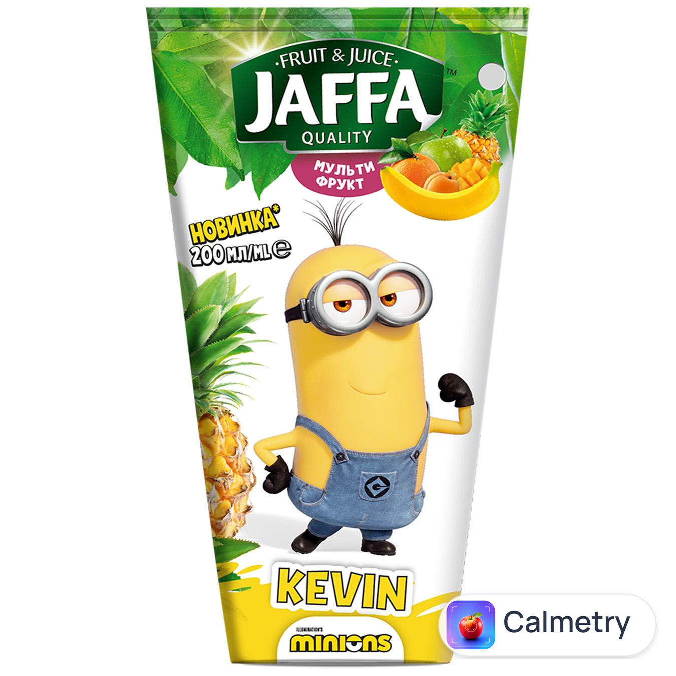 Нектар Jaffa Minions Мультифрукт 200мл — фото продукту