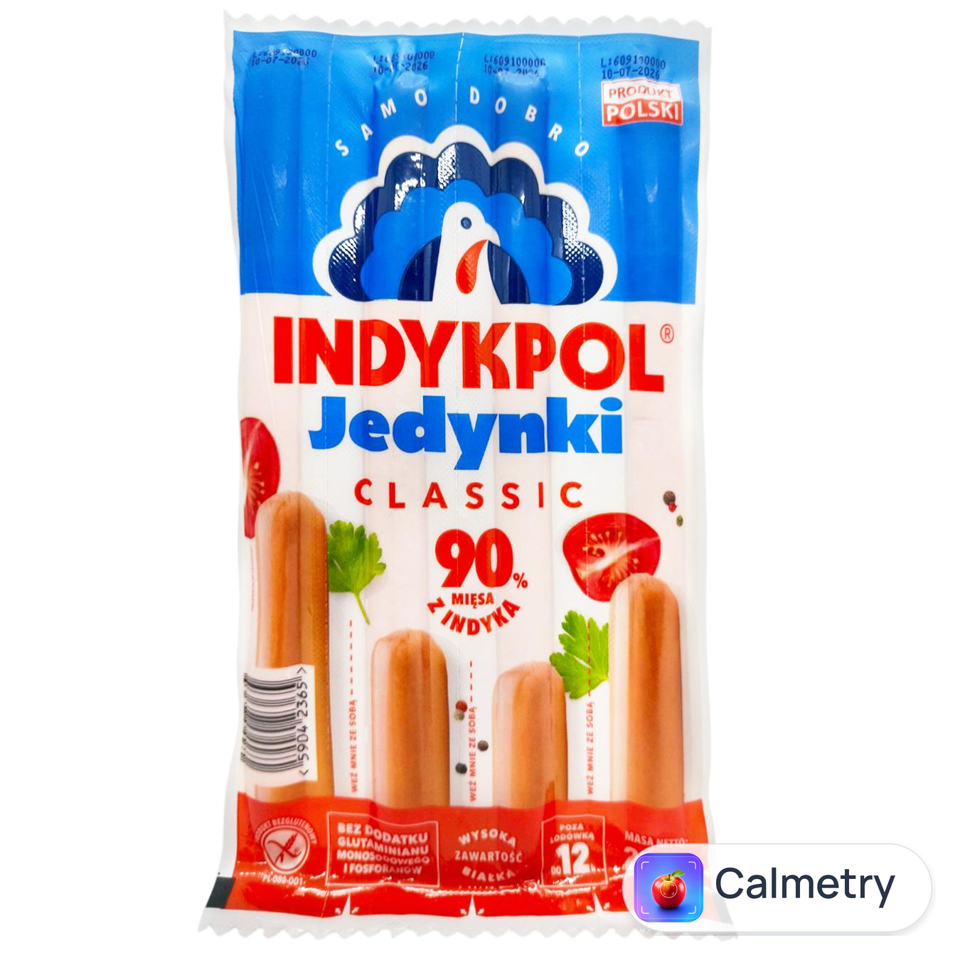 Сосиски Indykpol Єдинки класичні 200г