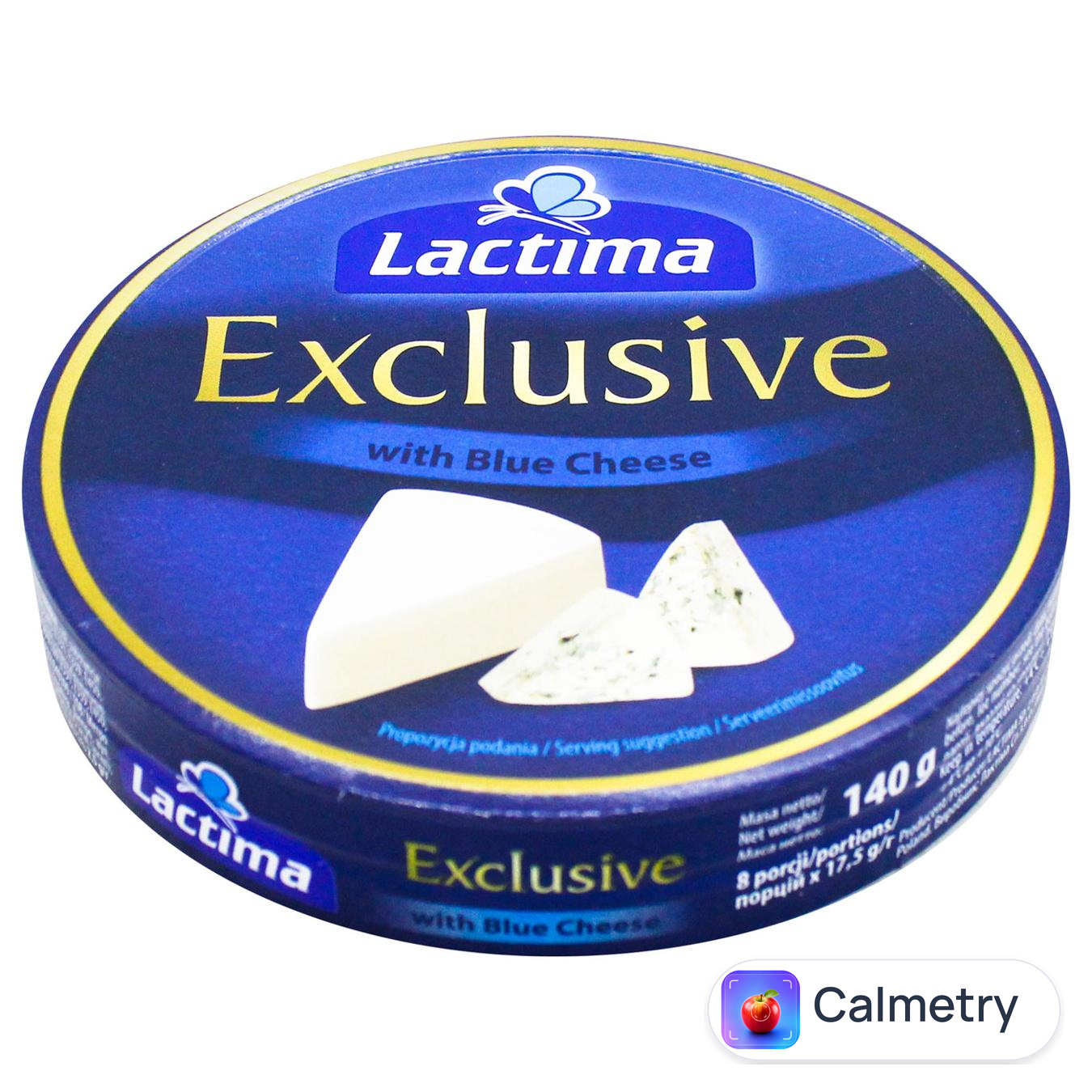 Сир плавлений Lactima Blue Cheese з блакитною пліснявою 40% 140г
