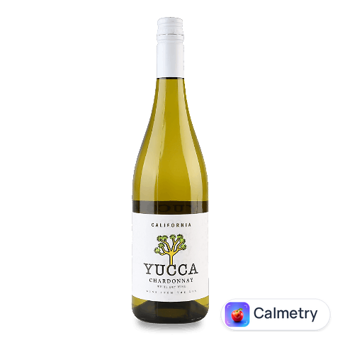 Вино Yucca Chardonnay біле сухе, 0,75л