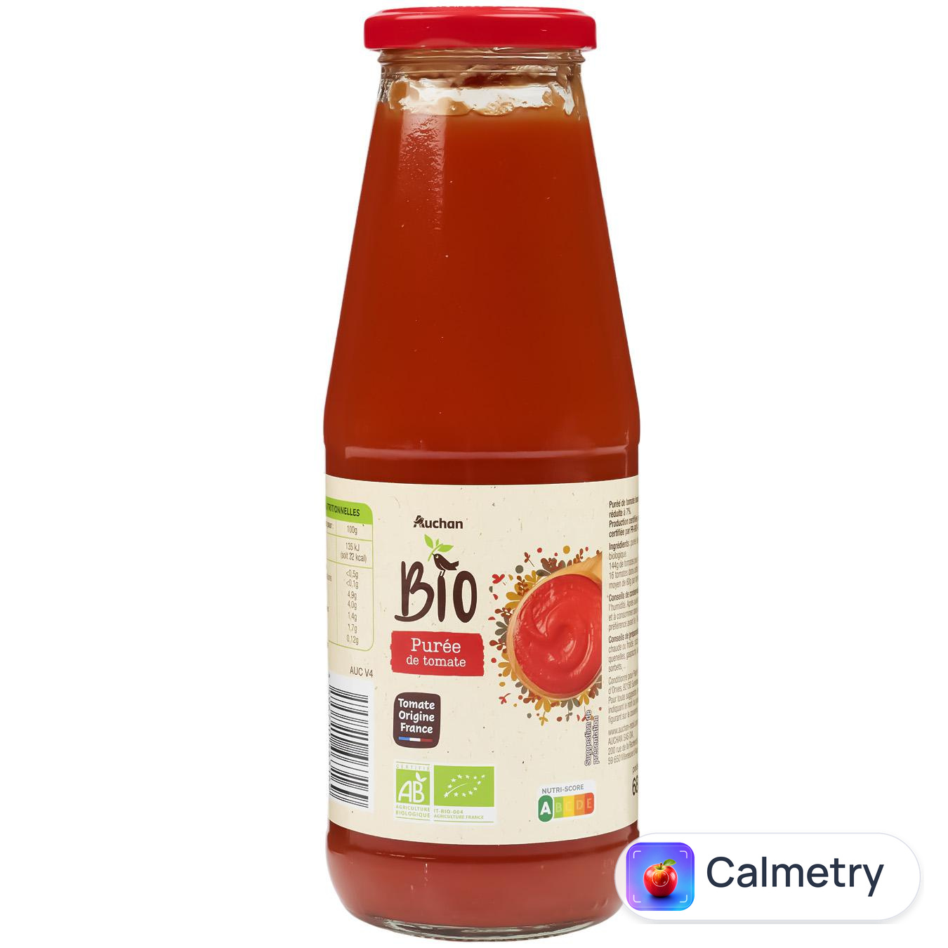 Паста томатна Auchan Bio 680г