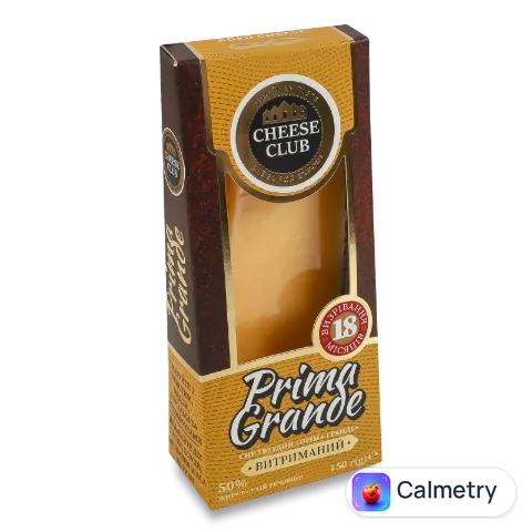 Сир Cheese Club Prima Grande витриманий 18міс 50%