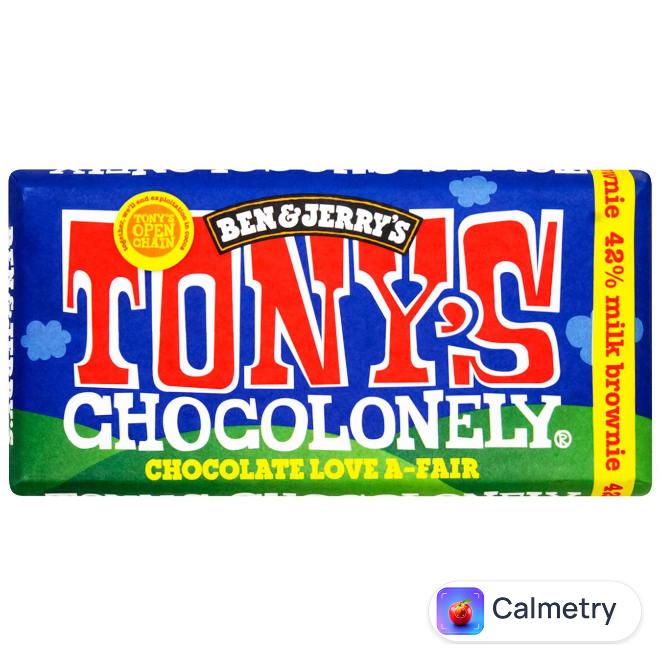 Шоколад чорний Tony's зі шматочками молочного брауні 180г