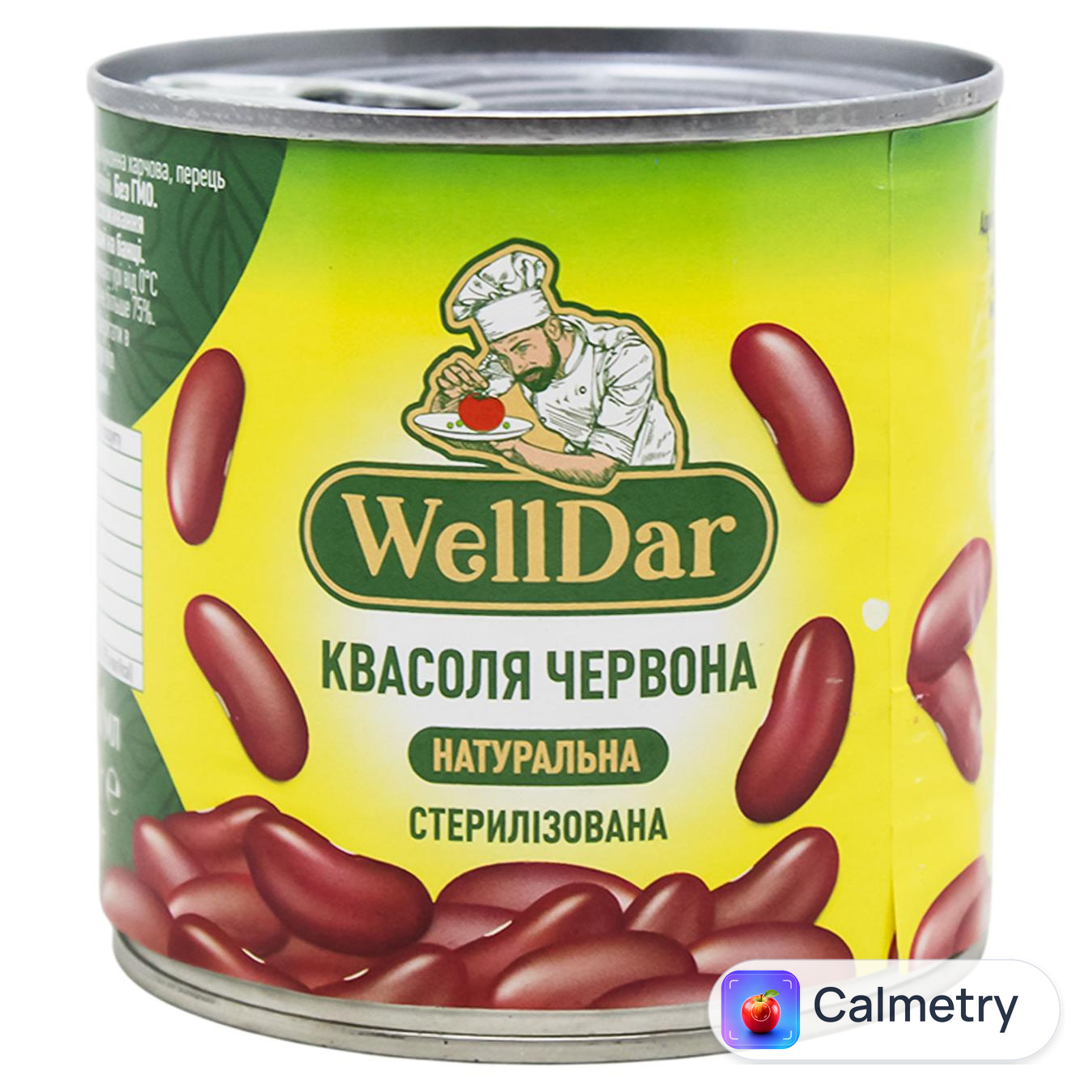 Квасоля WellDar червона натуральна стерилізована 410г — фото продукту