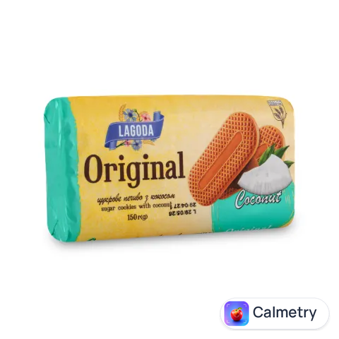 Печиво Lagoda Original з кокосом