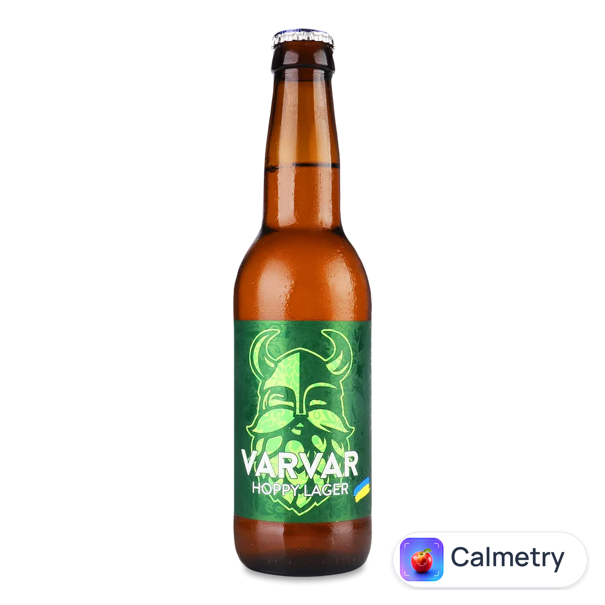 Пиво Varvar Hoppy Lager світле нефільтроване 5,6% 0,33л