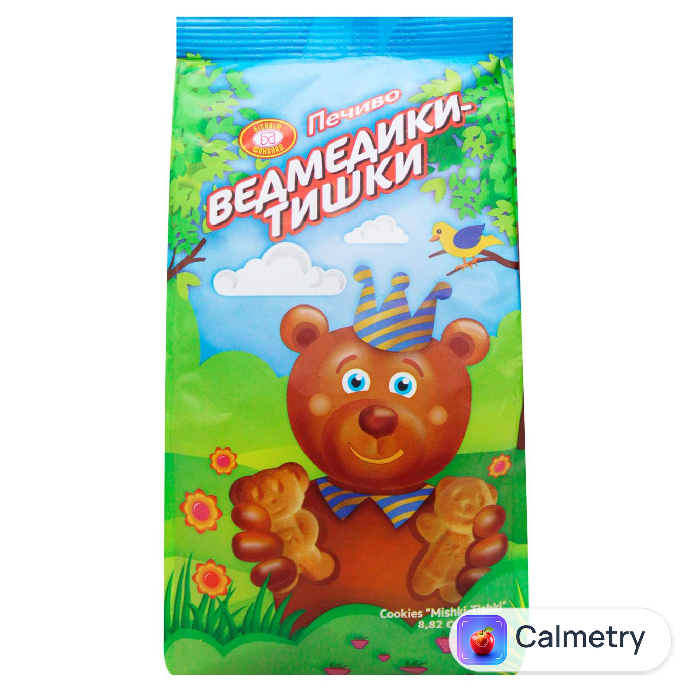 Печиво Бісквіт-шоколад Ведмедики-Тишки 250г