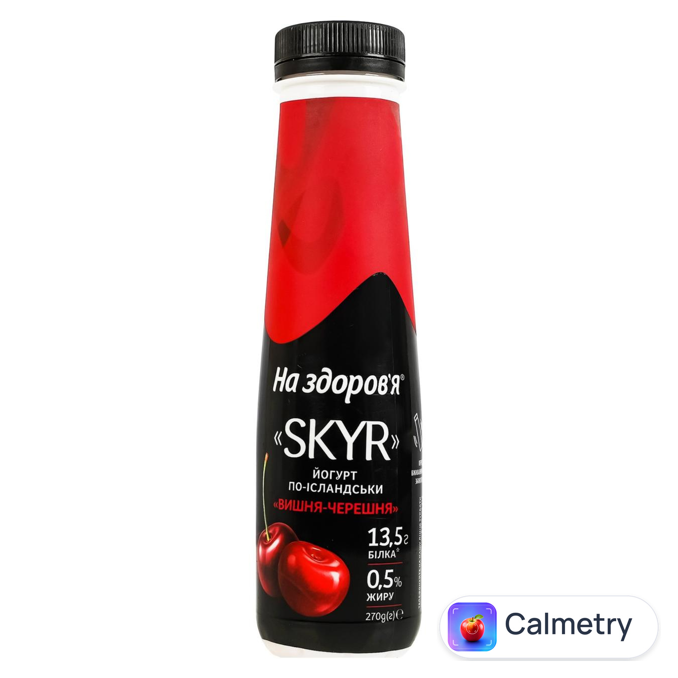 Йогурт На Здоров'я Skyr по-ісландськи Вишня-Черешня 0,5% 270г