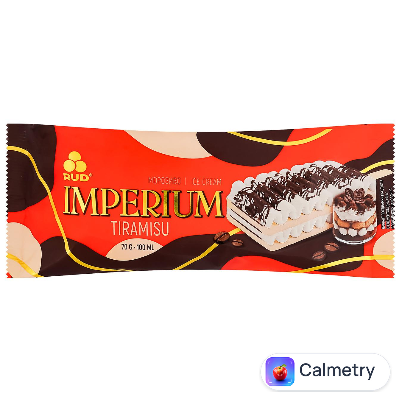 Морозиво Рудь Imperium Тірамісу 70г