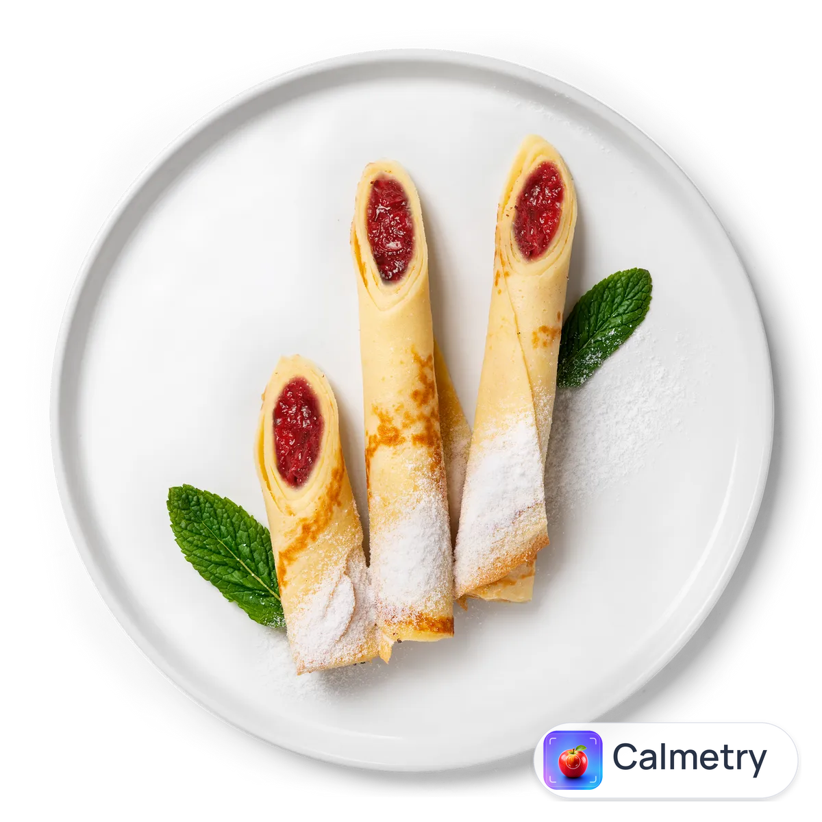 Млинці з вишневою начинкою