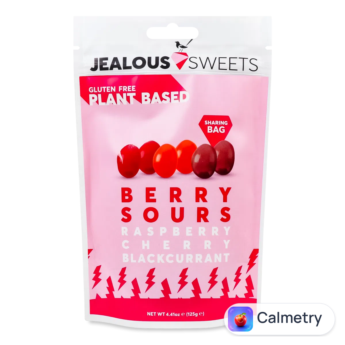 Цукерки Jealous Sweets Berry Sours боби кислі жувальні 125г