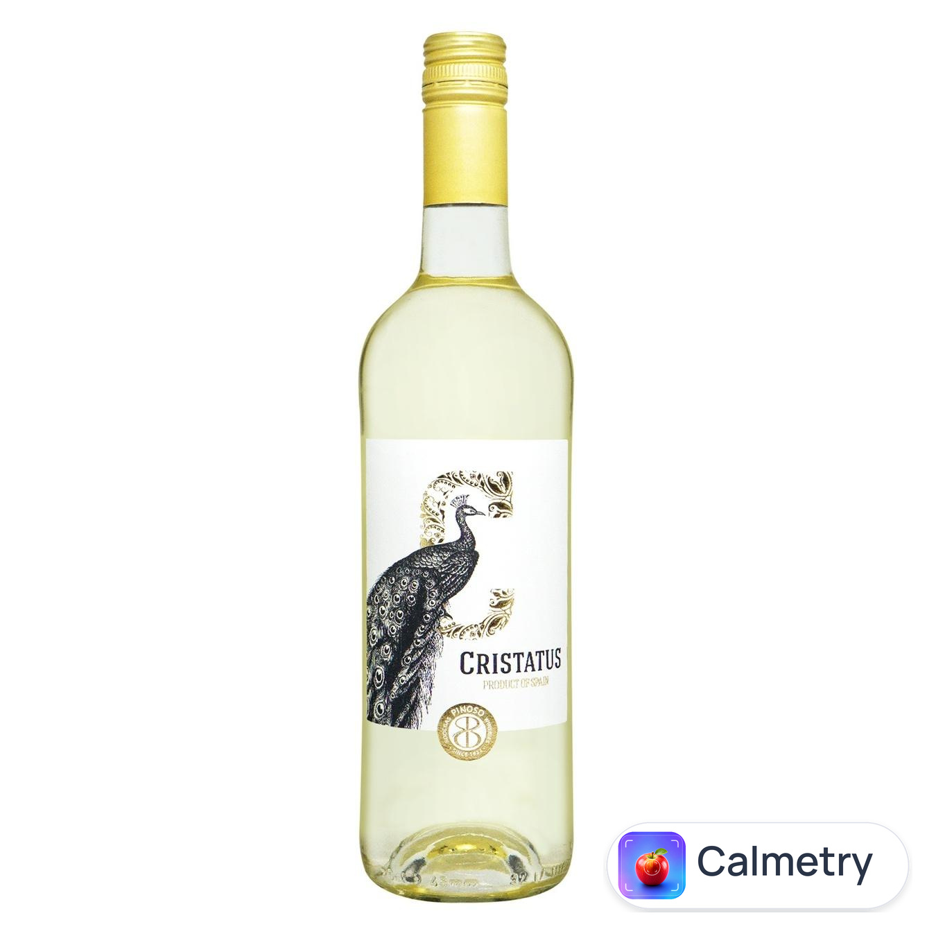 Вино Pinoso Cristatus Blanco біле сухе 12% 0,75л — фото продукту
