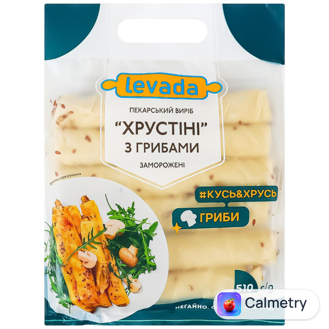 Пекарський виріб Levada Хрустіні з грибами 510г