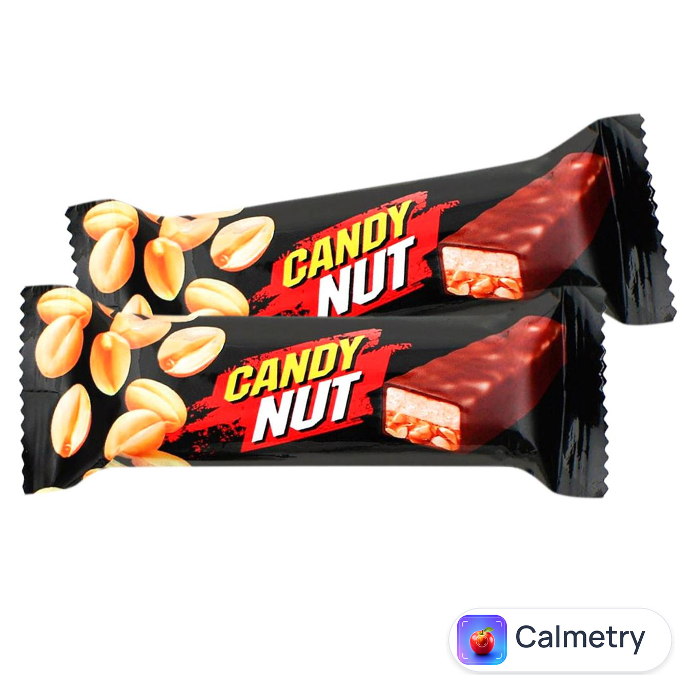 Цукерки Roshen Candy Nut нуга і м'яка карамель з арахісом