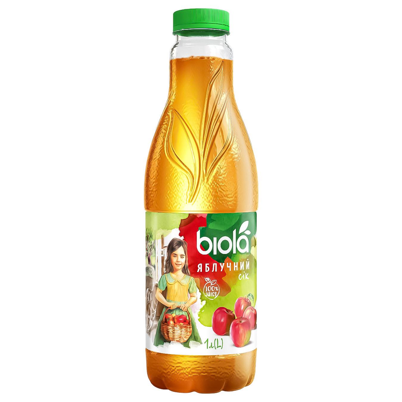 Сік Biola Яблуко 1л — фото продукту