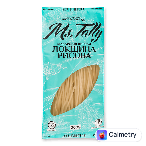 Локшина Ms.Tally рисова, 300г