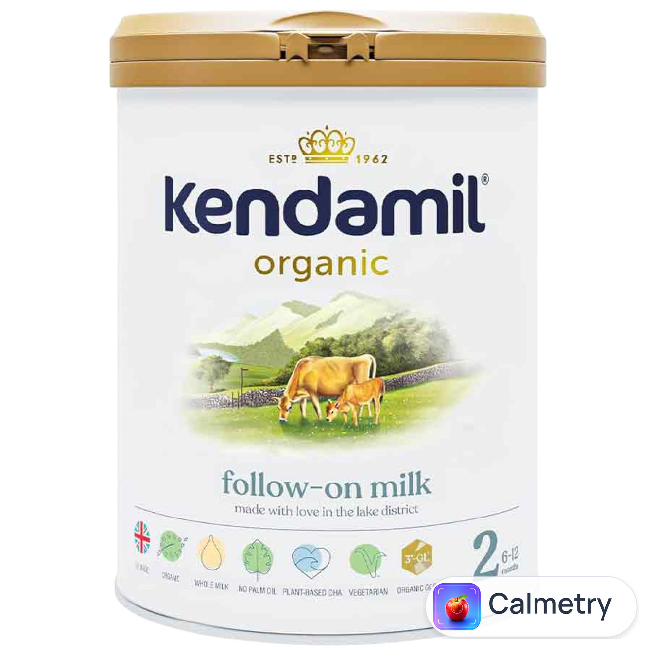 Суміш молочна суха Kendamil Organic 2 800г