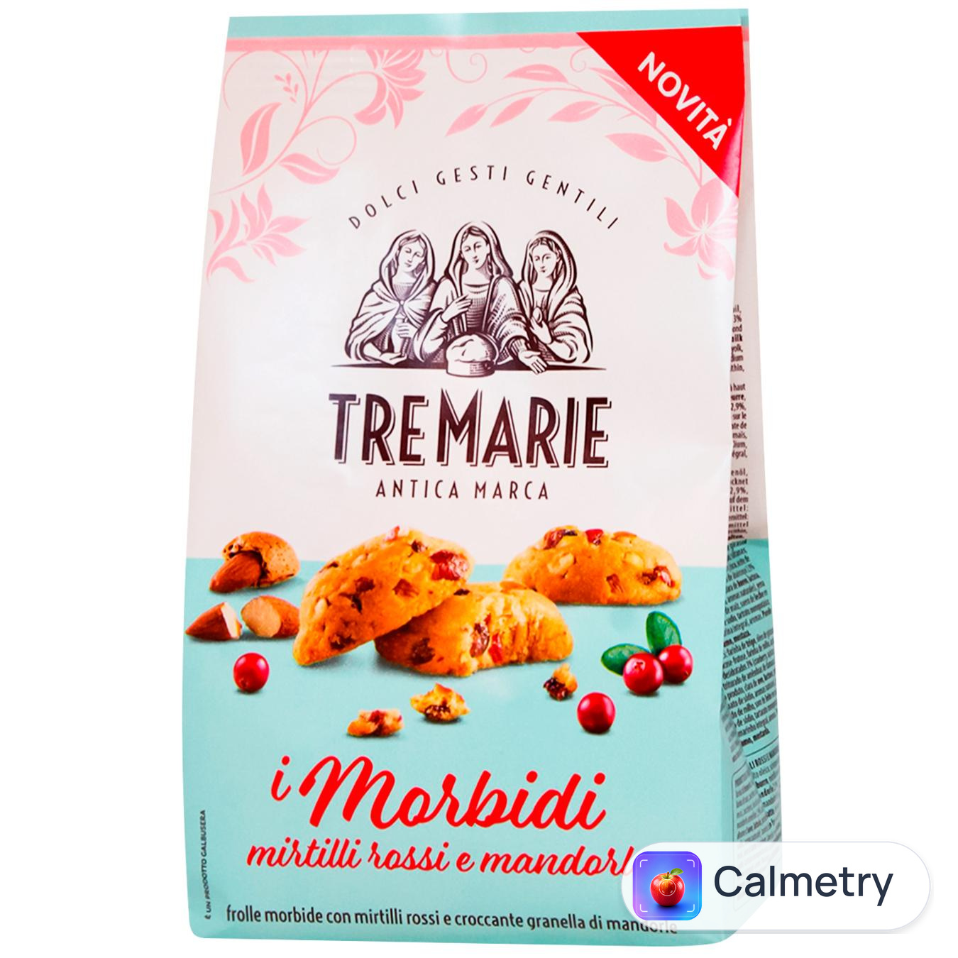 Печиво Tre Marie з журавлиною та мигдалем 300г