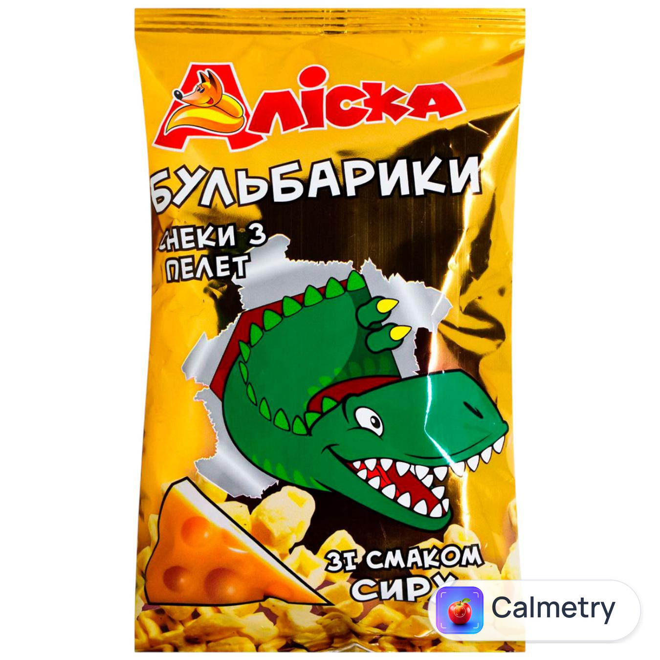 Снеки з пелет Аліска Бульбарики зі смаком сиру 70г