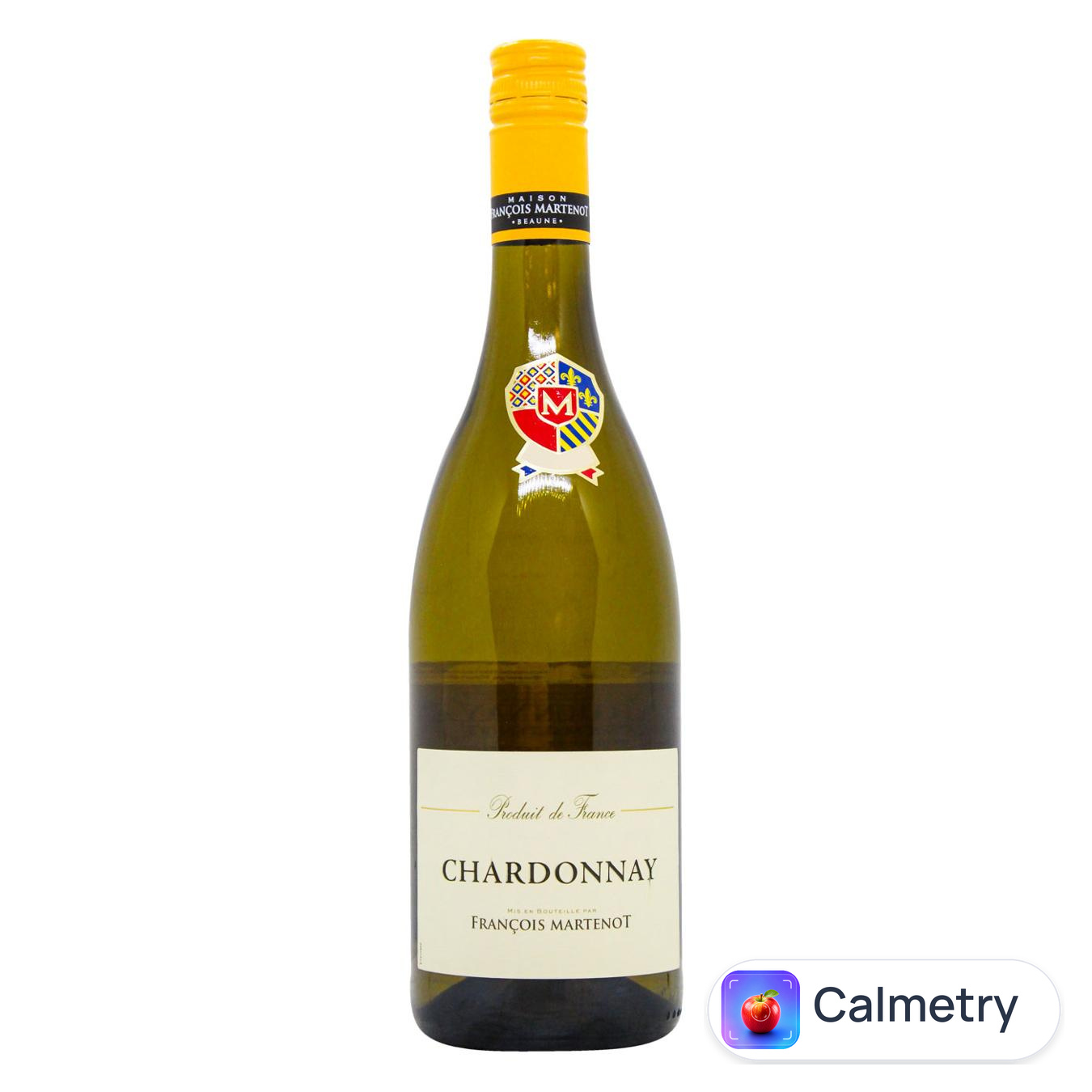 Вино Francois Martenot Chardonnay біле сухе 12,5% 0,75л