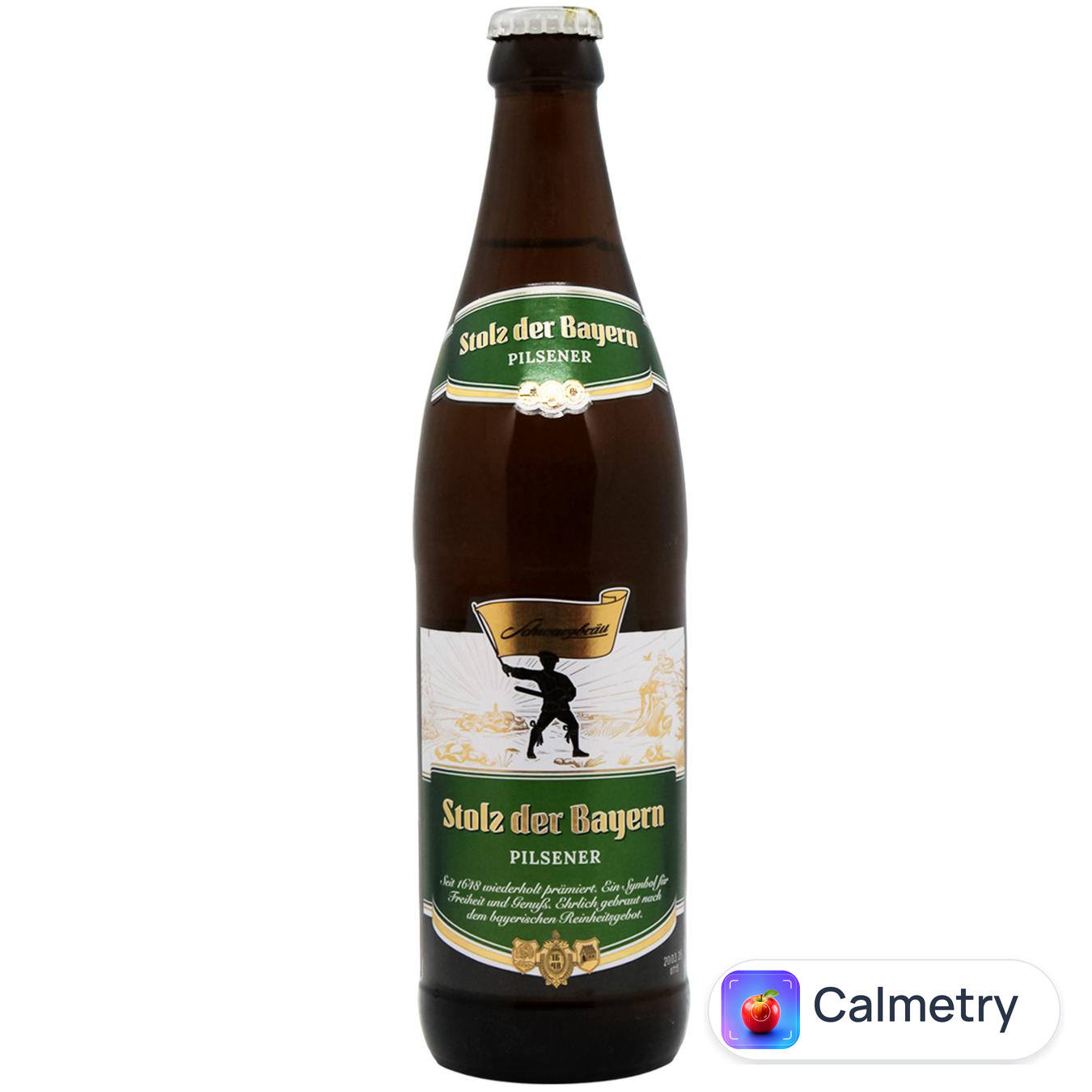 Пиво Schwarzbrau Stolz der Bayern Pilsener світле фільтроване 5% 0,5л