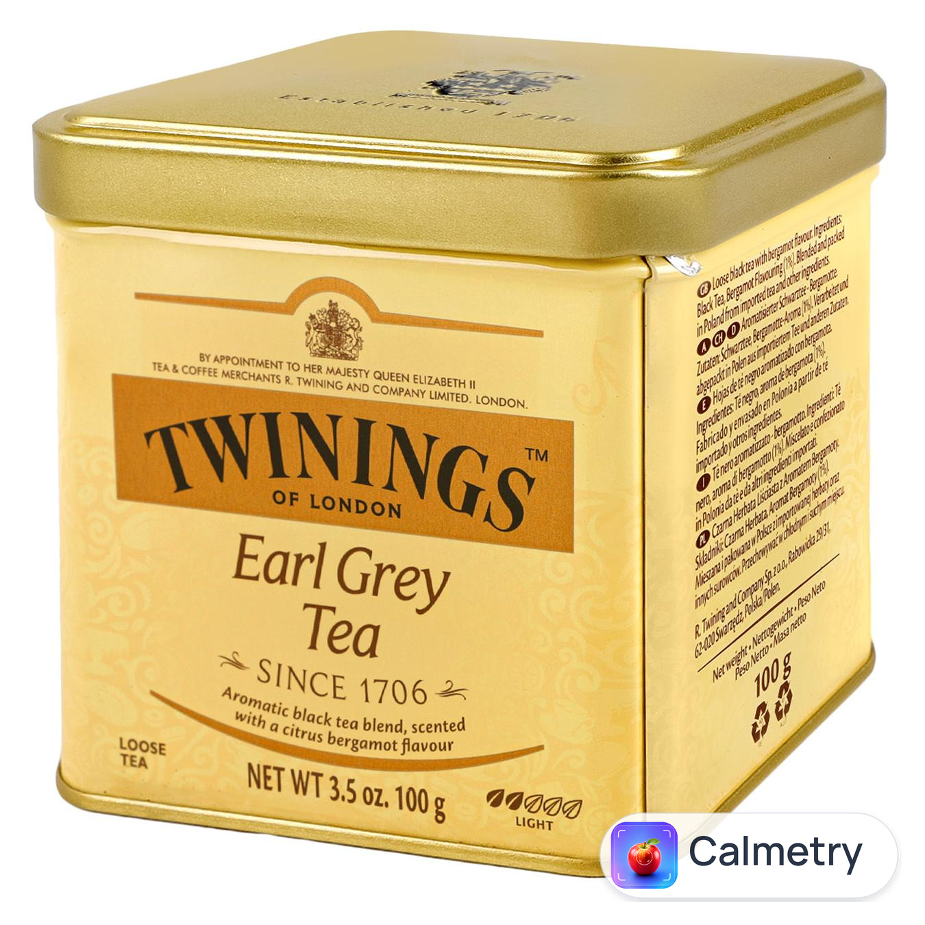 Чай чорний Twinings of London Earl Grey 100г