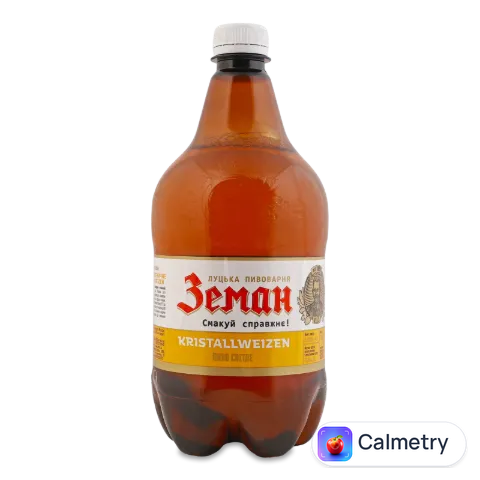 Пиво Zeman Kristallweizen пшеничне світле