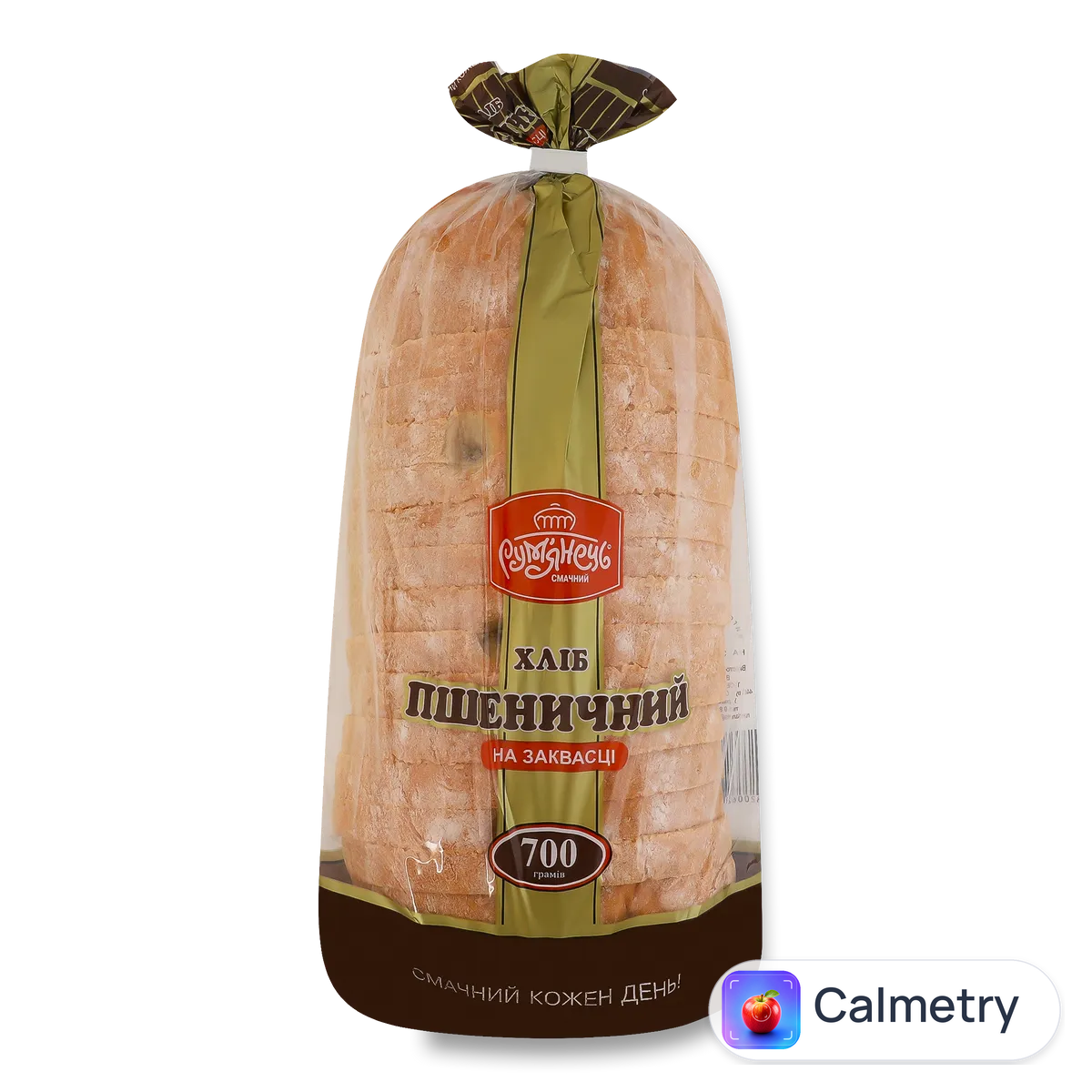 Хліб «Рум'янець» пшеничний 1 с нарізаний 700г