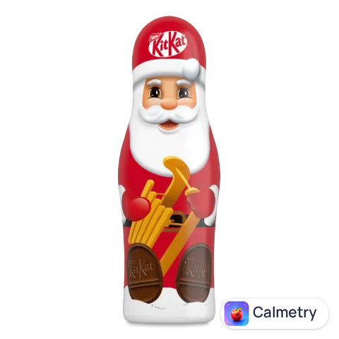 Фігурка Kit Kat Санта з пшеничними кріпсами
