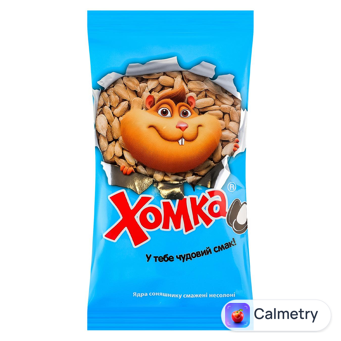 Насіння соняшника Хомка смажене 50г — фото продукту