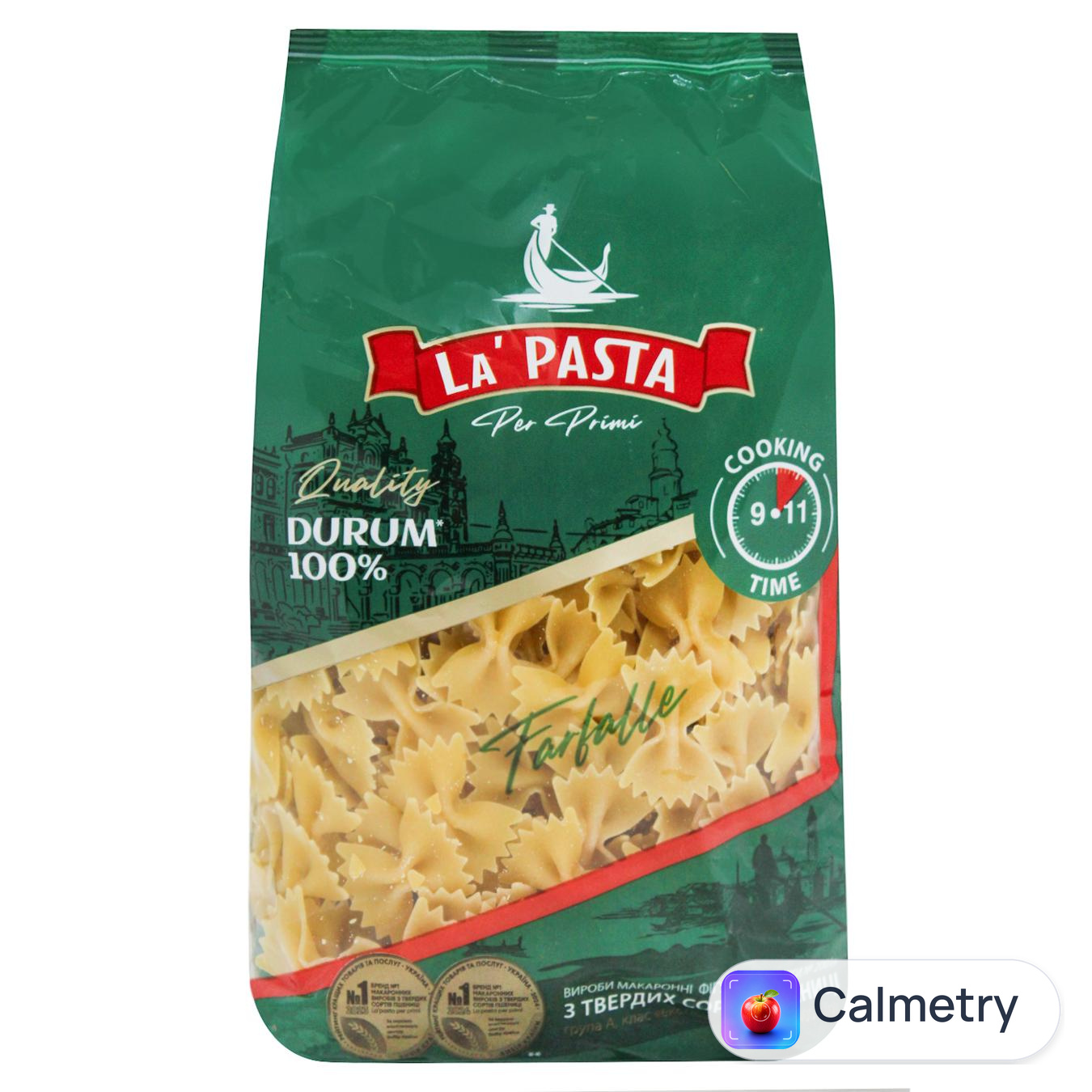 Макаронні вироби La Pasta Бантики 400г — фото продукту