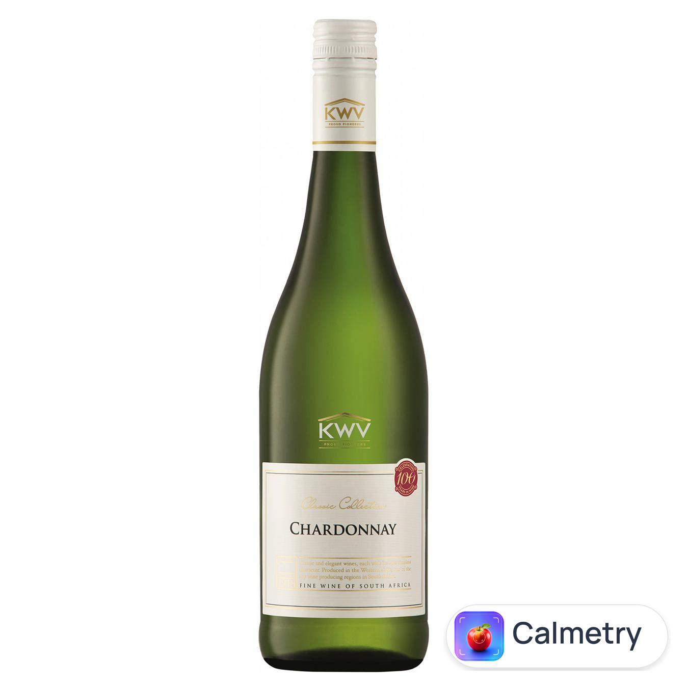 Вино KWV Chardonnay біле сухе 11-14,5% 0,75л