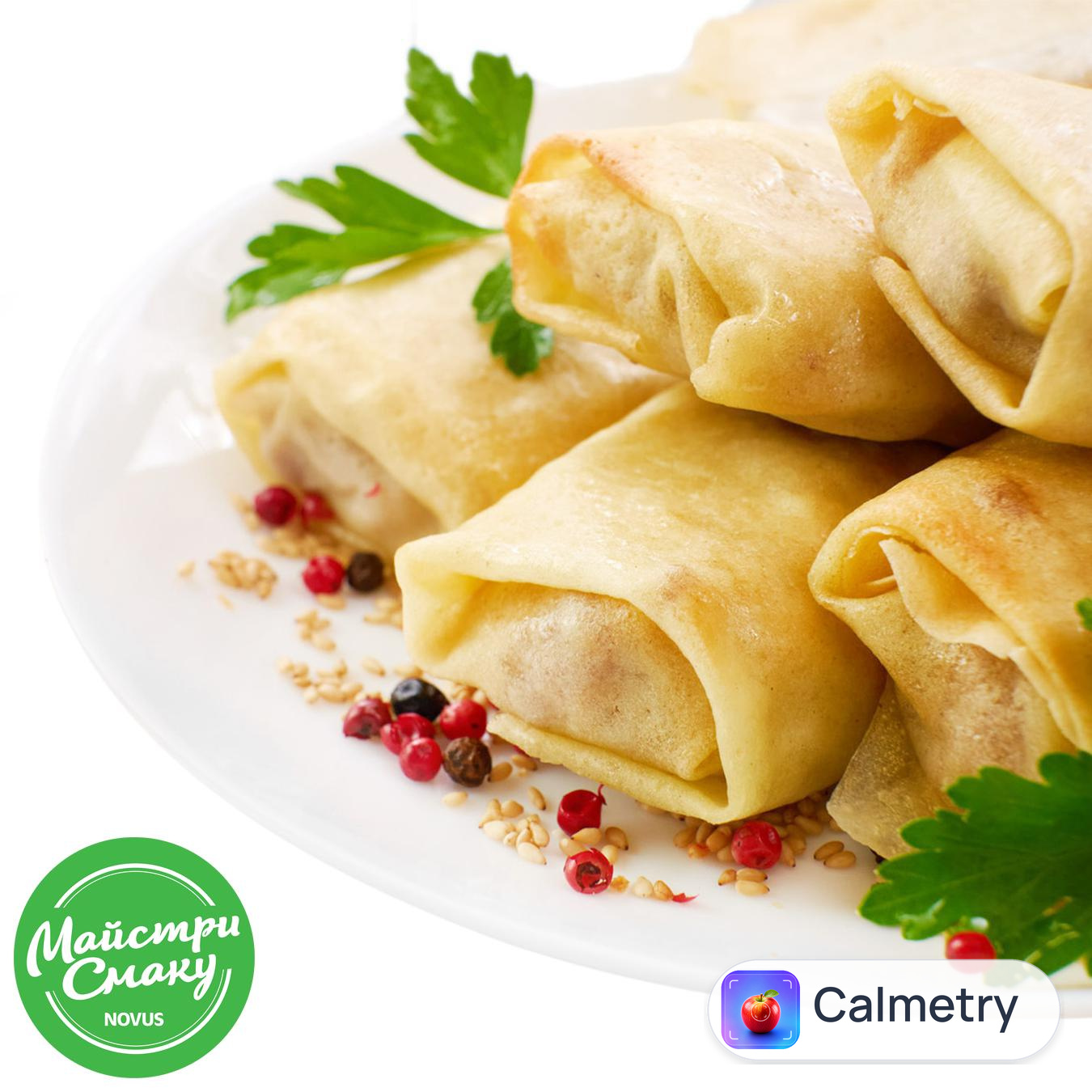 Млинці з м'ясом — фото продукту