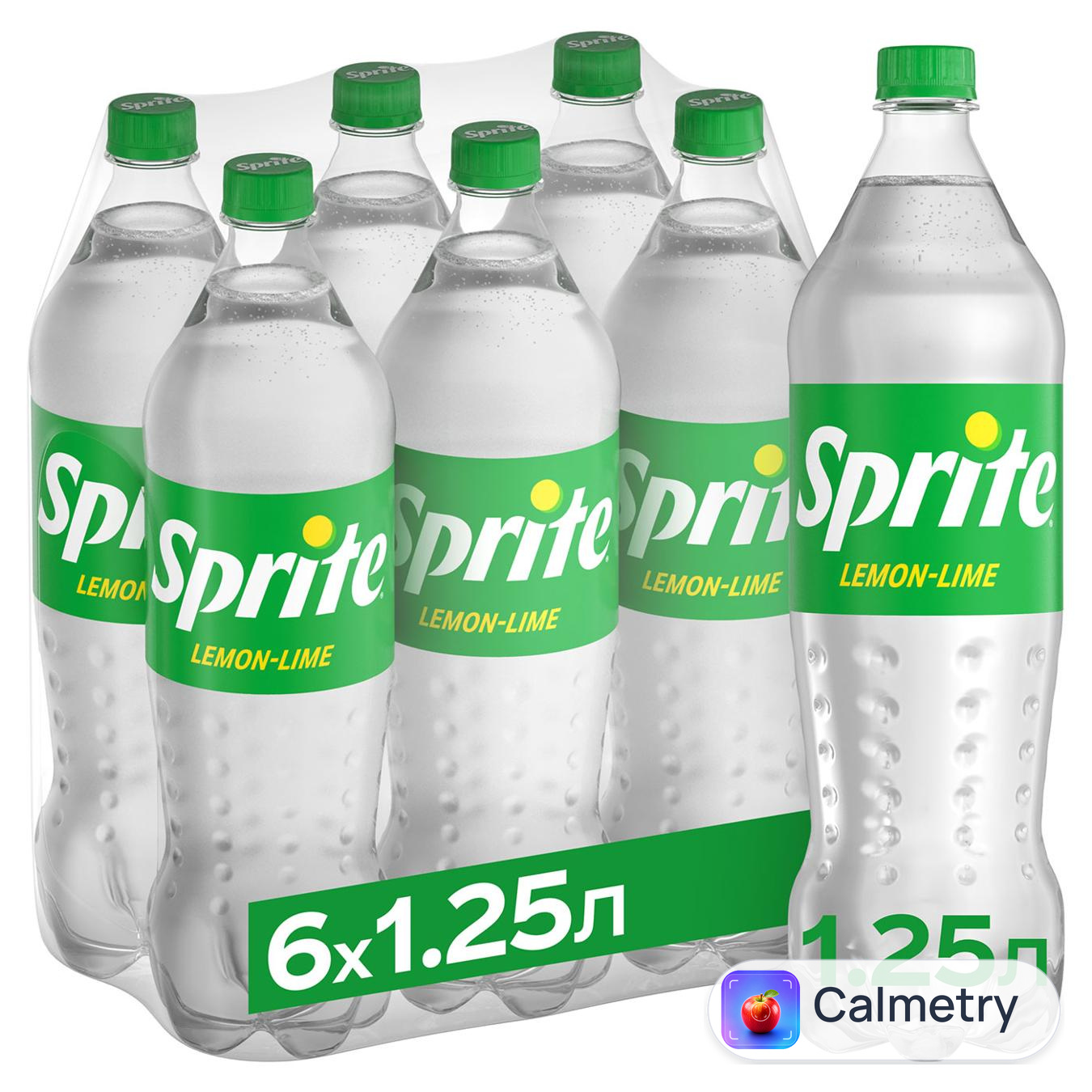 Напій газований Sprite 1,25л 6шт