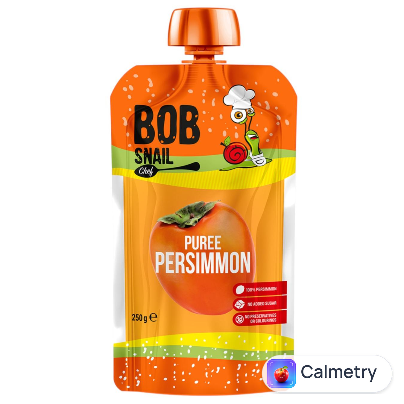Пюре Bob Snail з хурми 250г — фото продукту