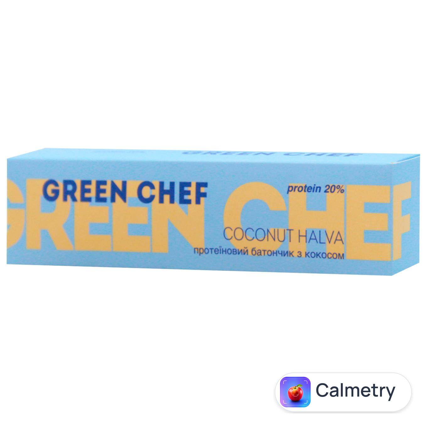 Батончик протеїновий Green Chef Coconut Halva з кокосом 40г