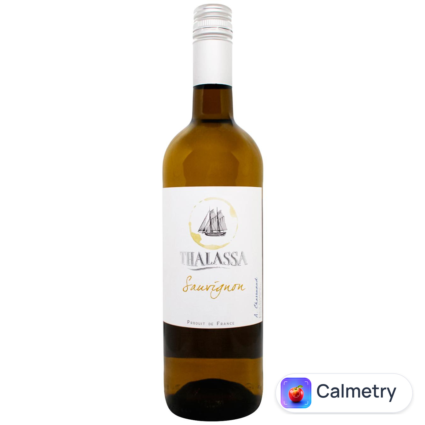 Вино Thalassa Sauvignon Blanc біле сухе 12% 0,75л