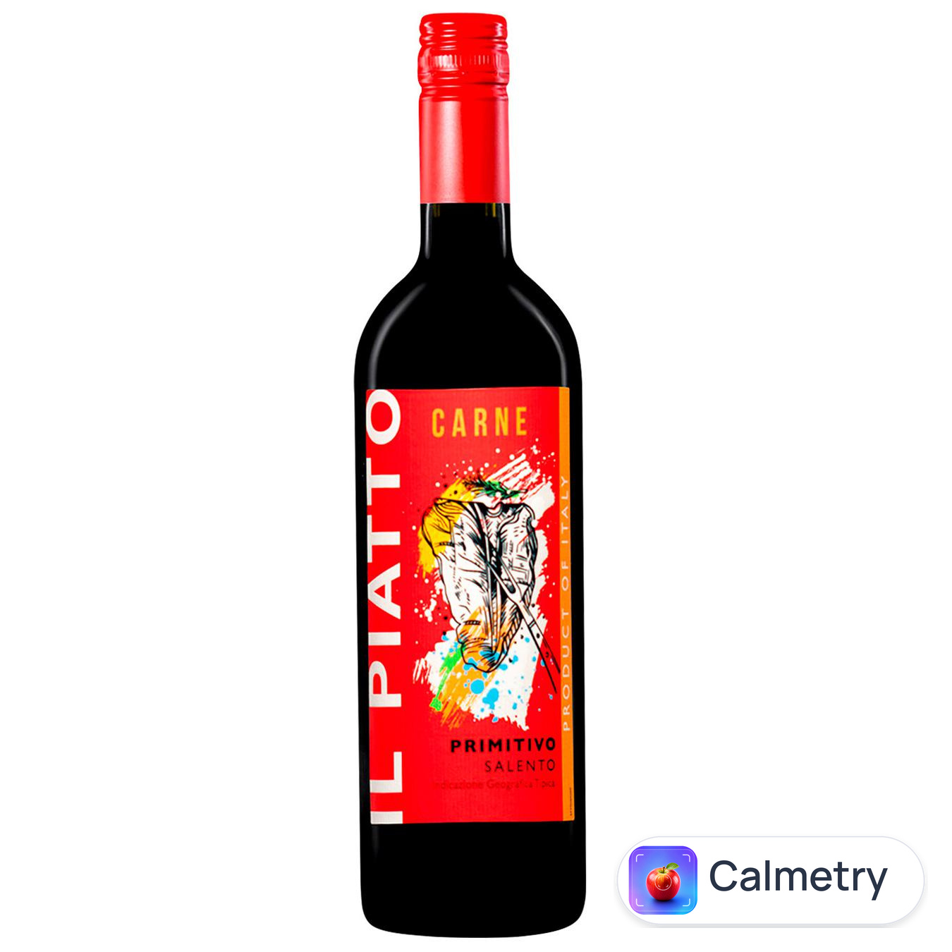 Вино Il Piatto Primitivo Salento червоне сухе 13% 0,75л