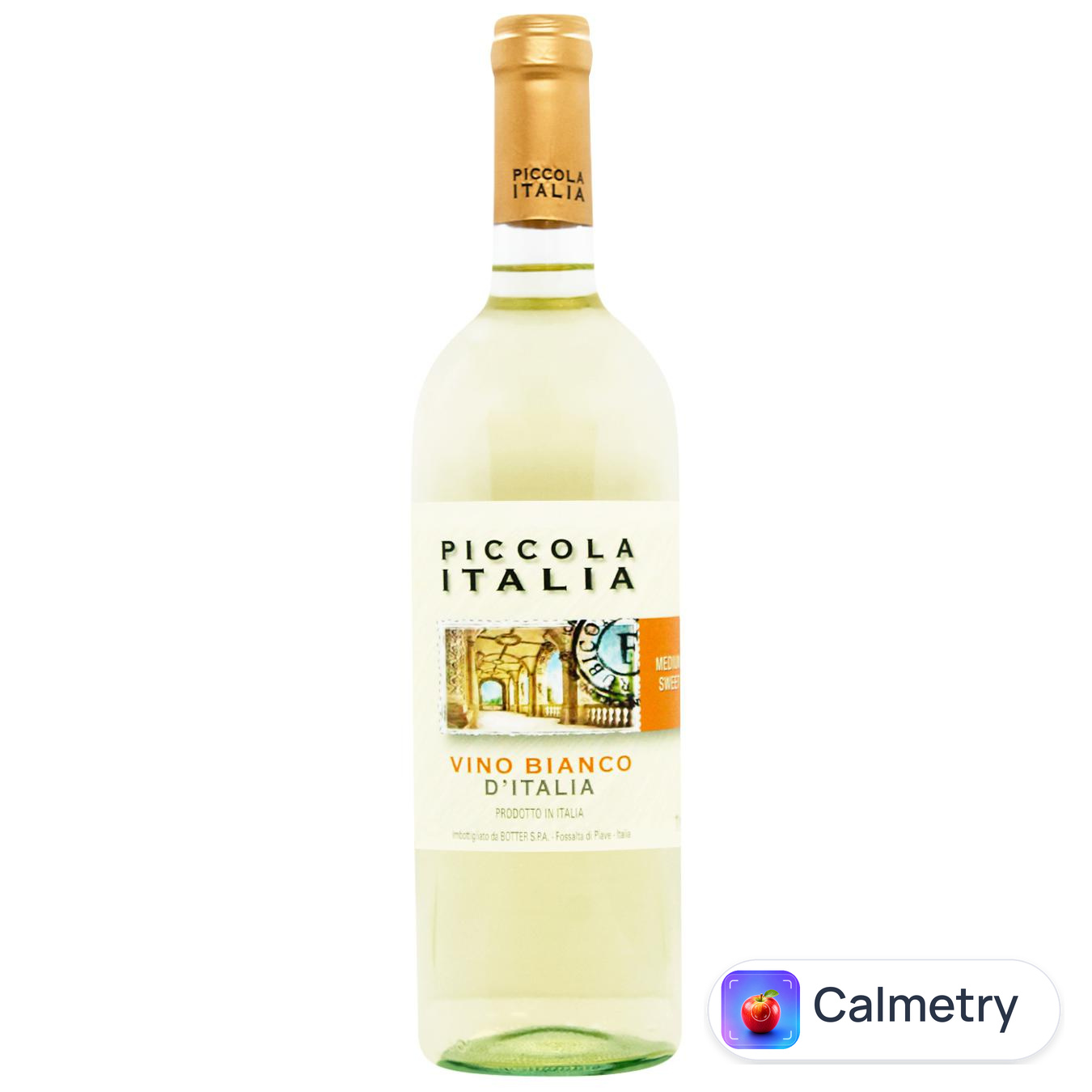 Вино Piccola Italia Bianco біле напівсолодке 12% 0,75л