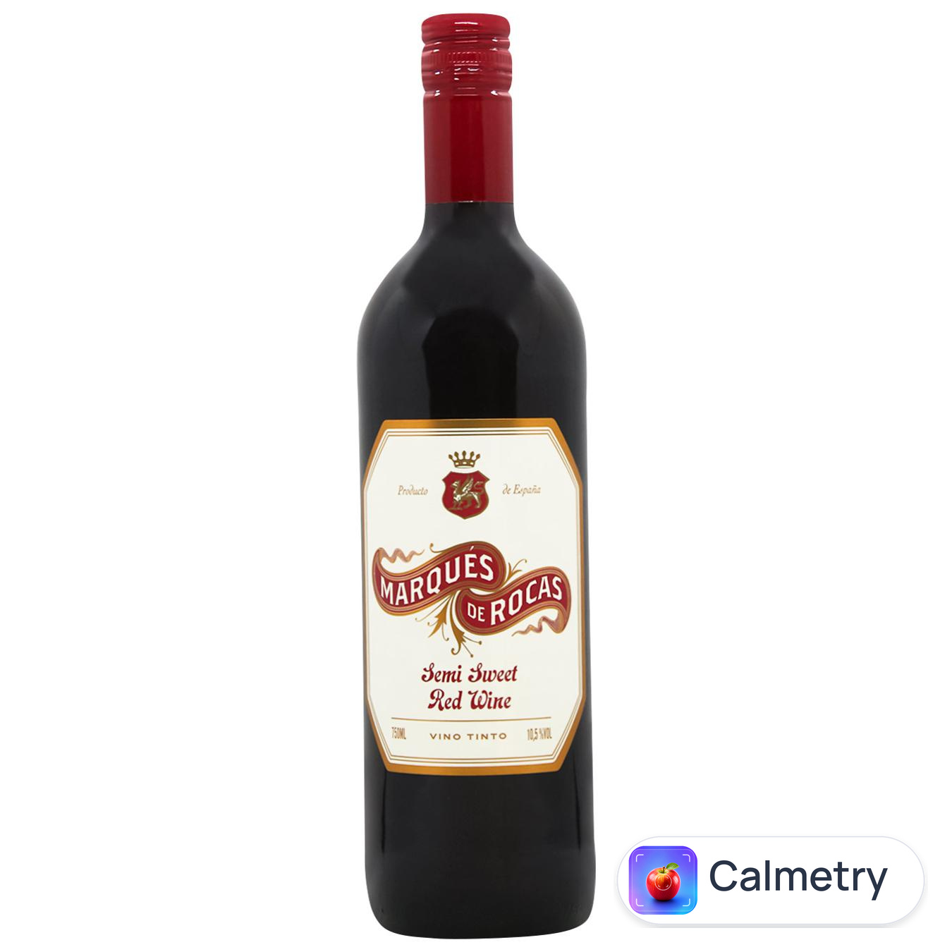 Вино Marques de Rocas червоне напівсолодке 12% 0,75л