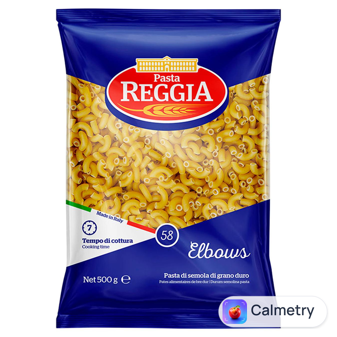 Макаронні вироби Pasta Reggia Elbows №58 500г