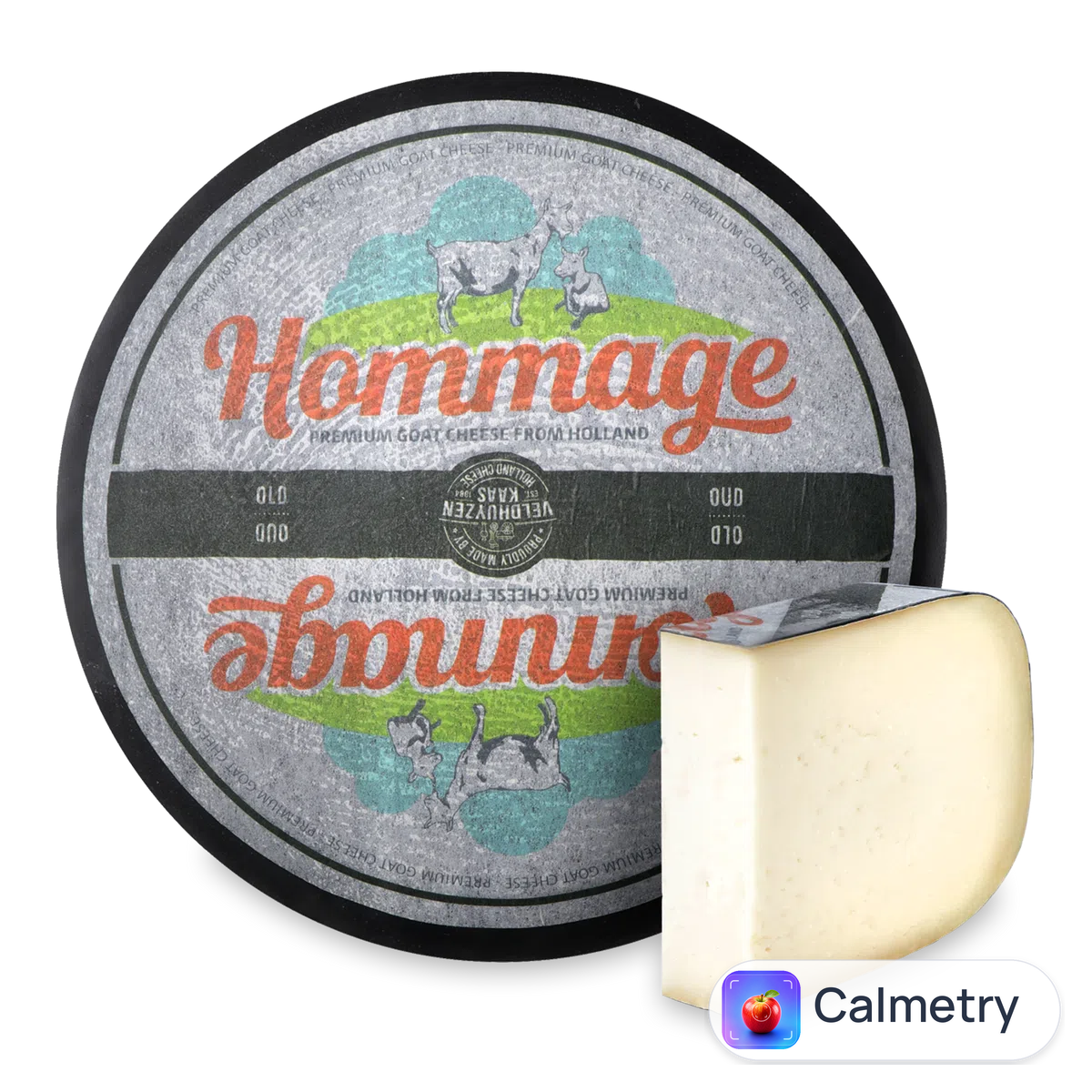 Сир Veldhuyzen Kaas Hommage 50% з козячого молока 12 місяців витримки
