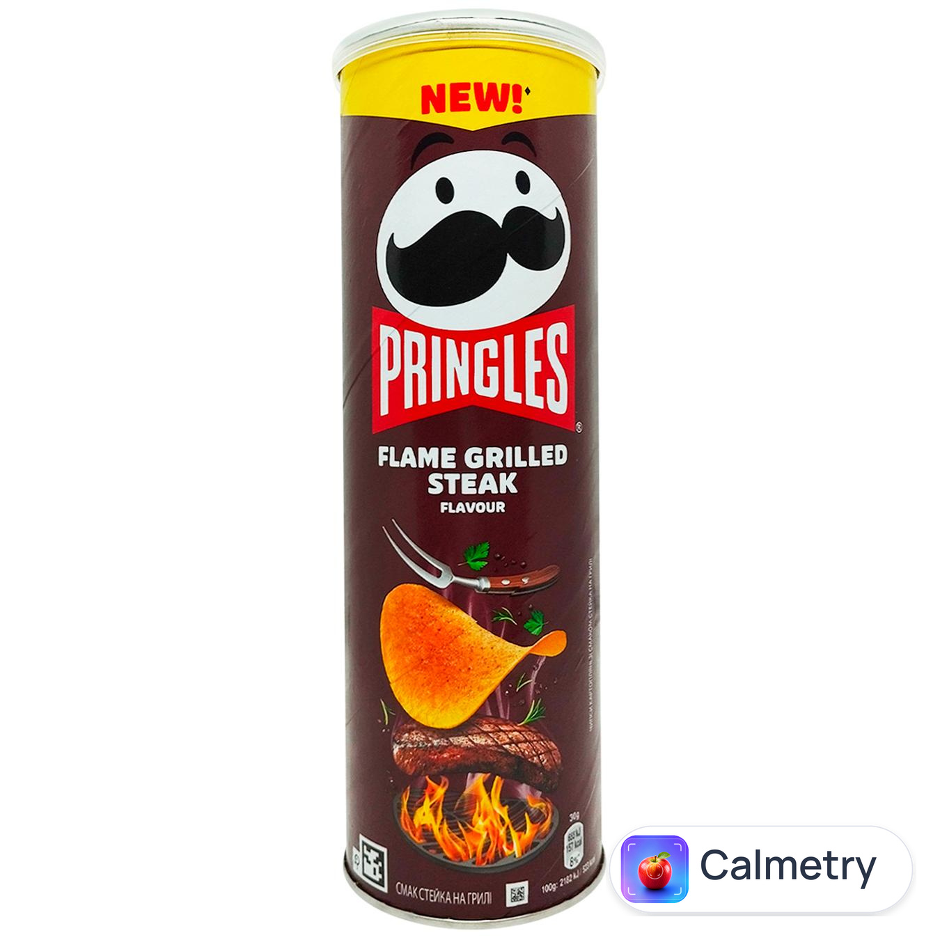 Чипси Pringles смак стейка на грилі 165г — фото продукту