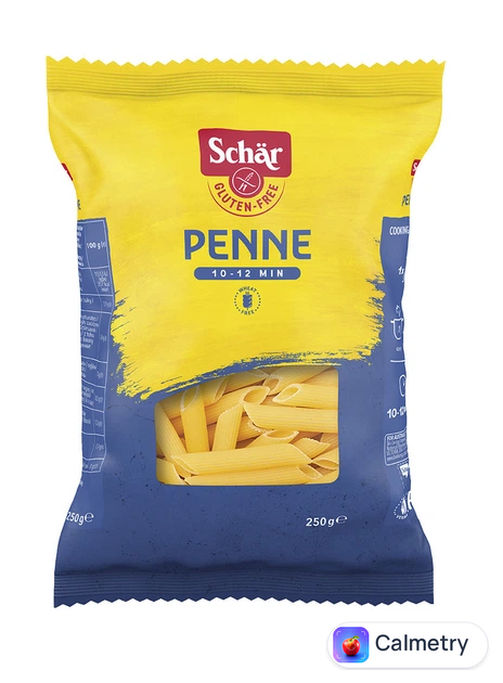 Паста без глютена з кукурудзи та рису "Penne" (Перья) Dr. Schar 250 г