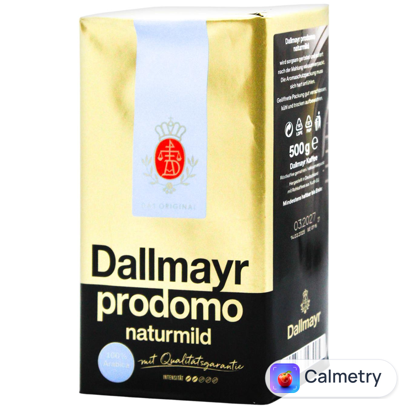 Кава мелена Dallmayr Prodomo Naturmild 500г