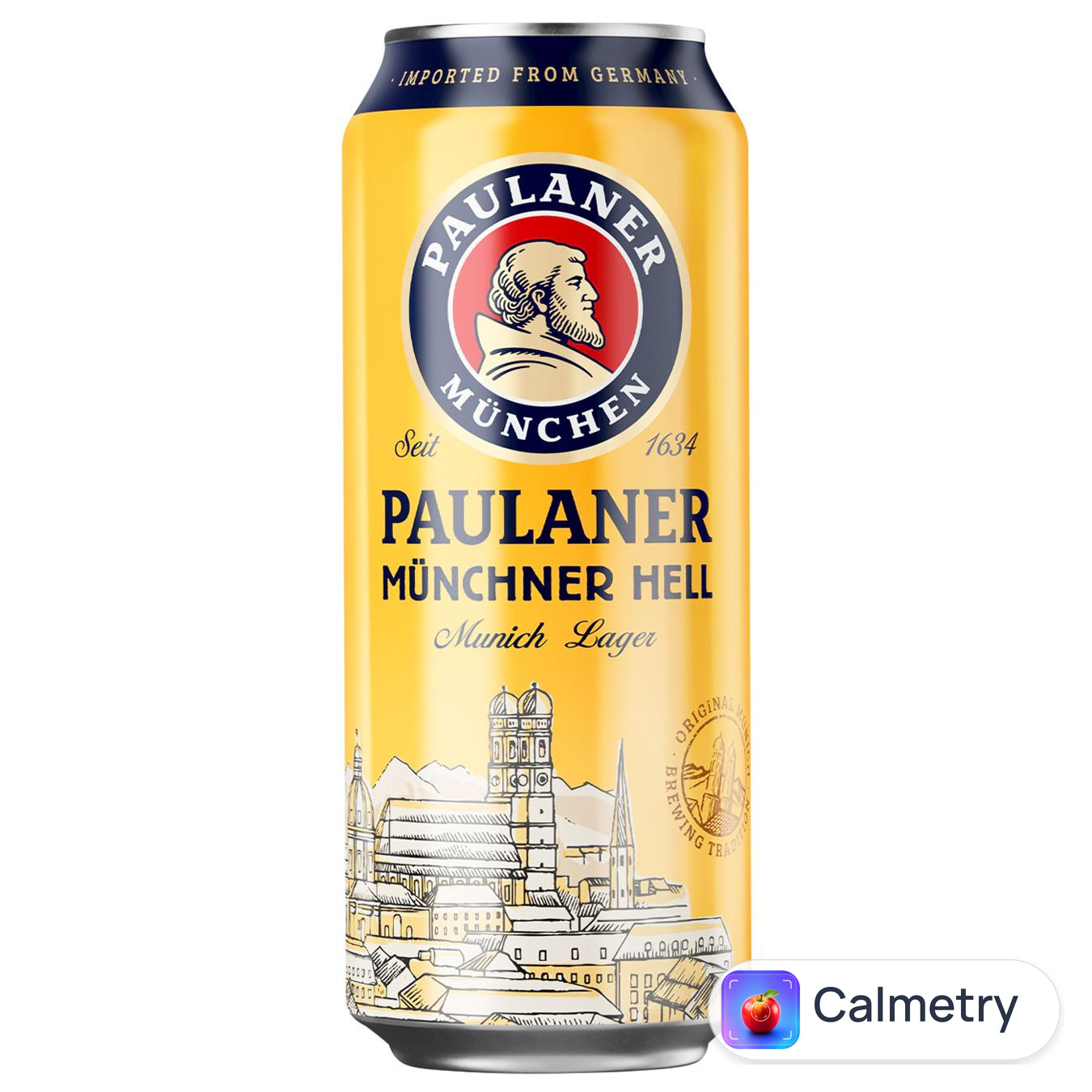 Пиво Paulaner Original Munchner Hell світле 4,9% 0,5л — фото продукту