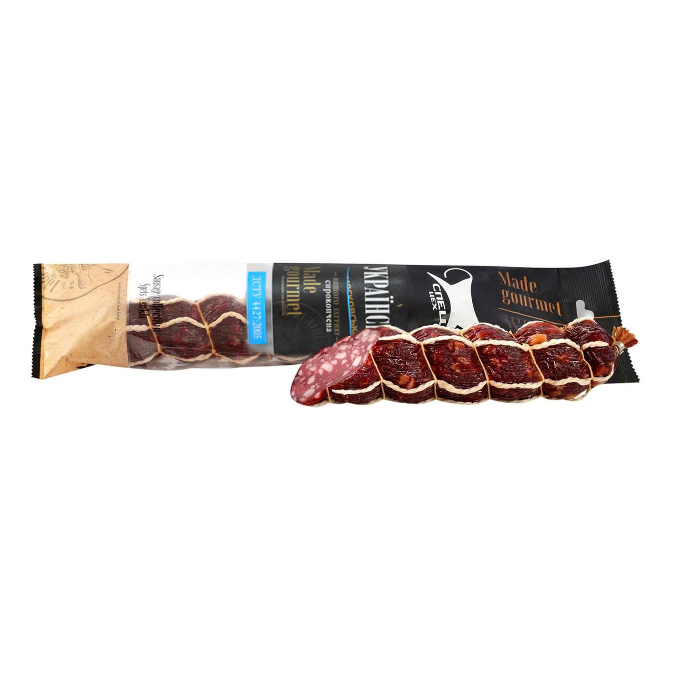 Ковбаса Спец Цех Українська сирокопчена вищий сорт — фото продукту