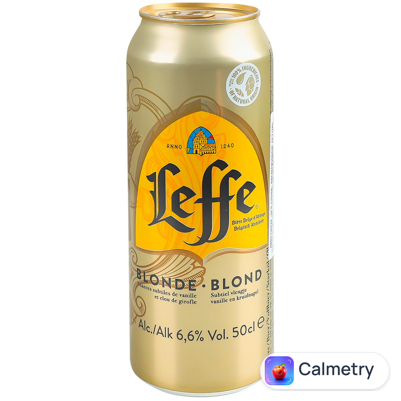 Пиво Leffe Blonde світле 6,6% 0,5л — фото продукту