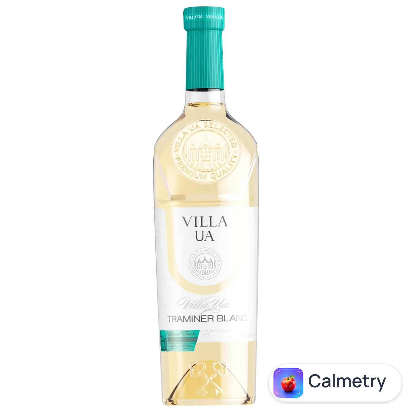 Вино Villa Krim Трамінер Блан біле напівсолодке 16% 0,75л