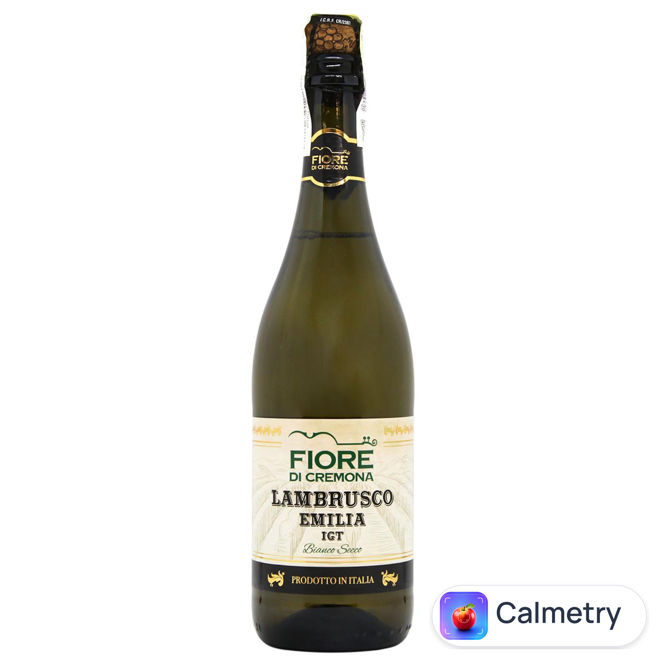 Вино ігристе Fiore di Cremona Lambrusco біле сухе 10,5% 0,75л